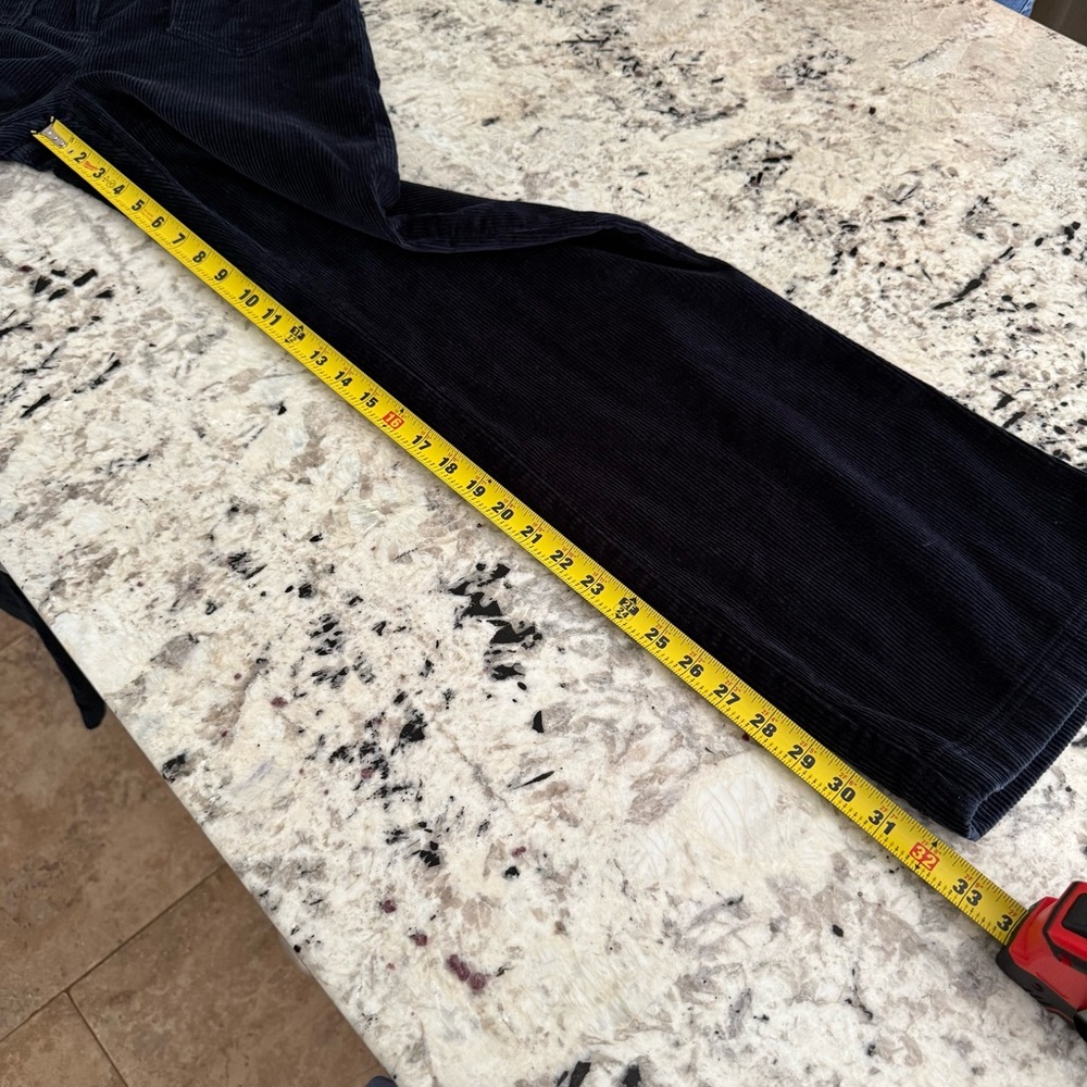 Sezane The 70's Trousers Navy Blue Corduroy EU 40 US 8 - Picture 11 of 16